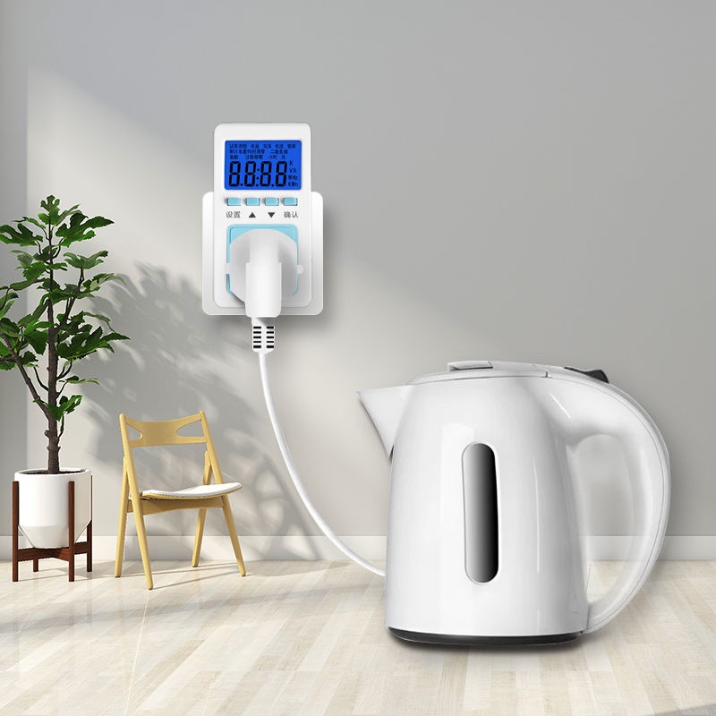 Electric Meter MultiFunction Power Electricity Metering Socket Digital