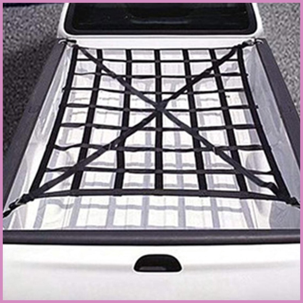 Truck Bed Cargo Net 4 x 4 Cargo Net For Pickup Truck Bed Heavy Duty