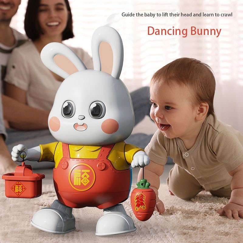 Dancing Bunny Toy Bunny Children Baby Electric Toy Baby Head