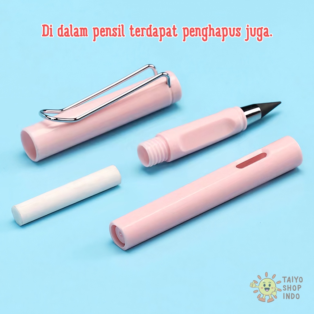 Taiyo Carbon Pen 500K Characters No Eraser Needed - Gambar 2