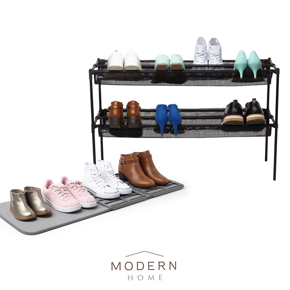 UMBRA Shoe Rack / Shoe Mat / Shoe Organizer / Shoe Storage / Open