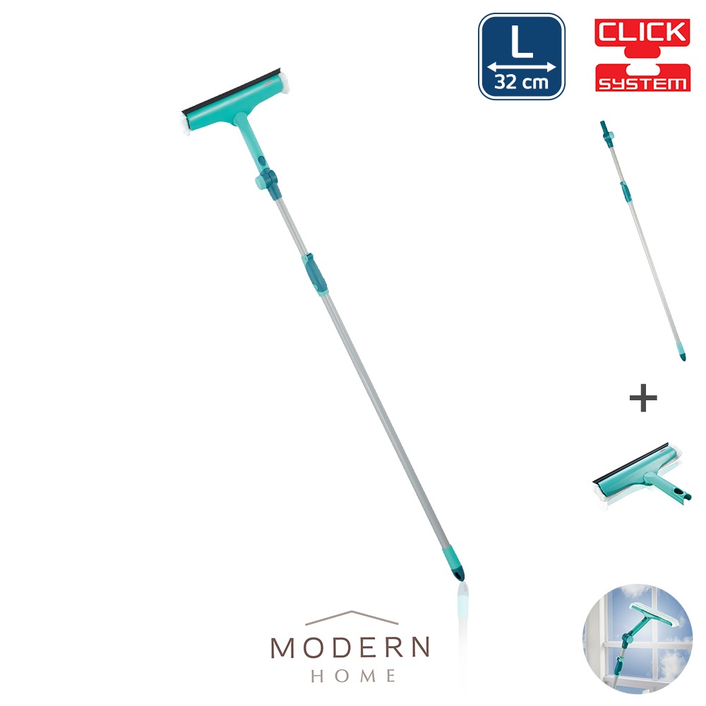 LEIFHEIT 3-in-1 Window Glass & Frame Cleaner / Click System / Wiper ...