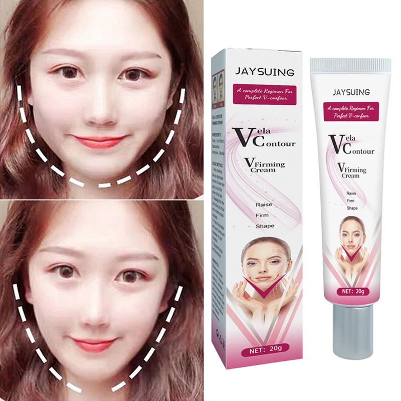 V-Shaped Slimming Face Cream Lift Firm Remove Double Chin To Create A ...