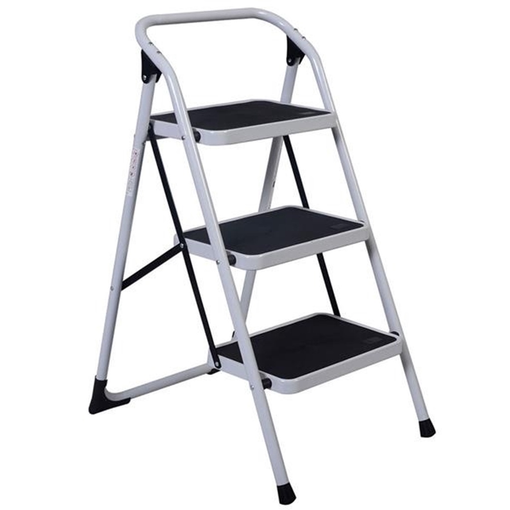 (SG SHOP) 2Step/3Step Ladder Stool Ergonomic Folding Step Stool with ...