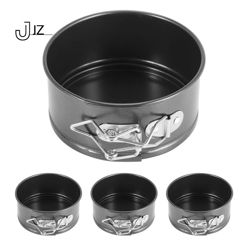 4Inch Mini Springform Pan Set 4 Piece Small Nonstick Cheesecake Pan