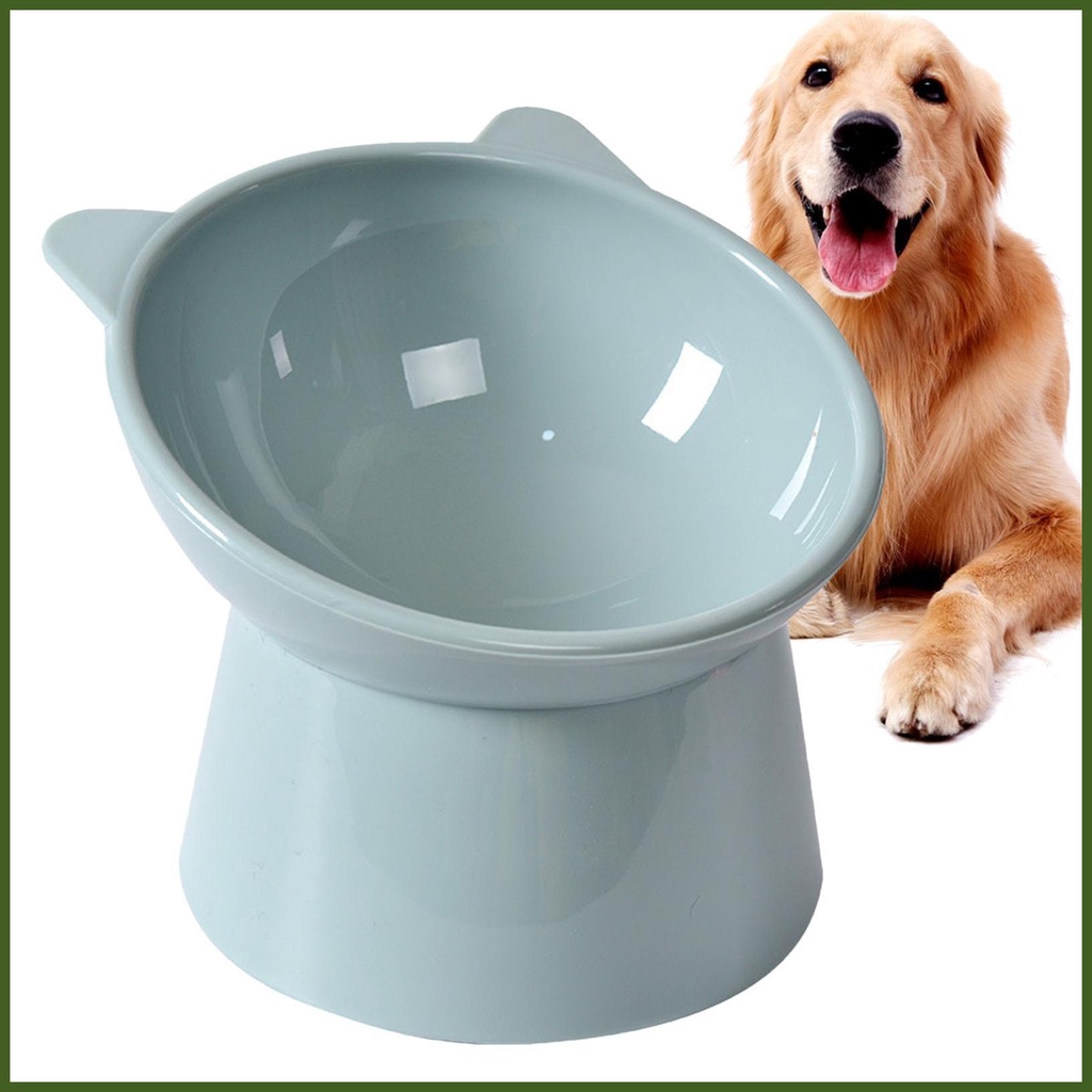Tilted Cat Food Bowls Raised Pet Food Dish Water Bowls Anti Overturning