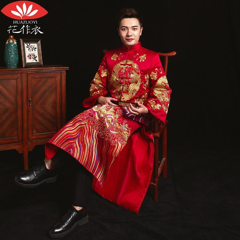 Chinese wedding dress on sale men