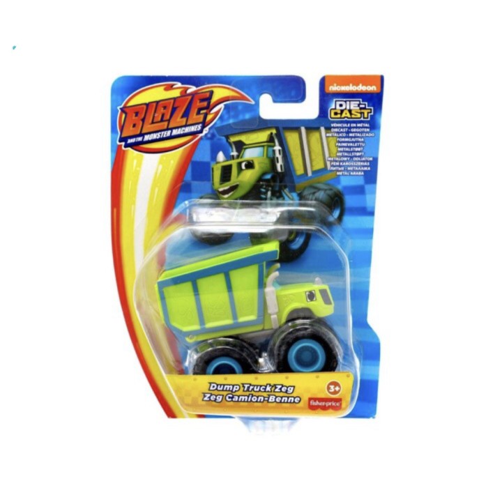 Blaze Diecast Dump Truck Zeg - Spielzeug Monster Truck Von Nickelodeon