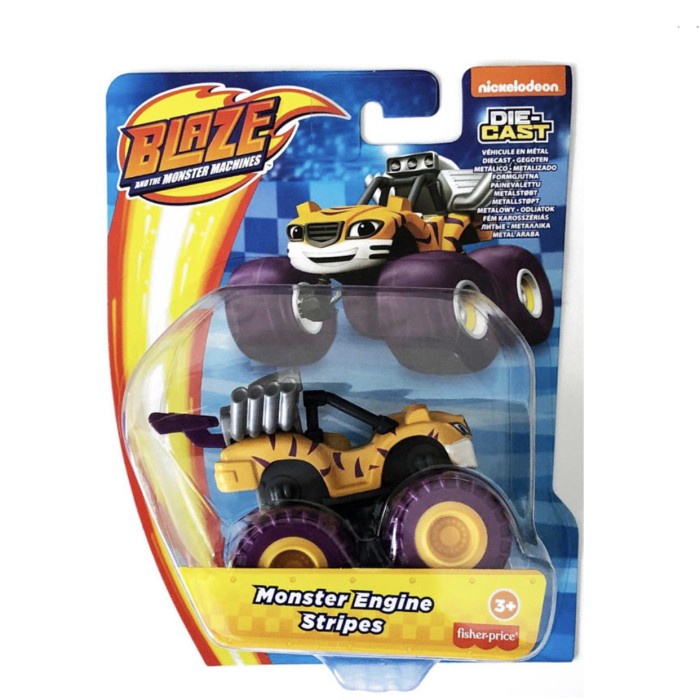 Blaze and the Monster Machine Diecast - Monster Engine Stripes -RR18 ...