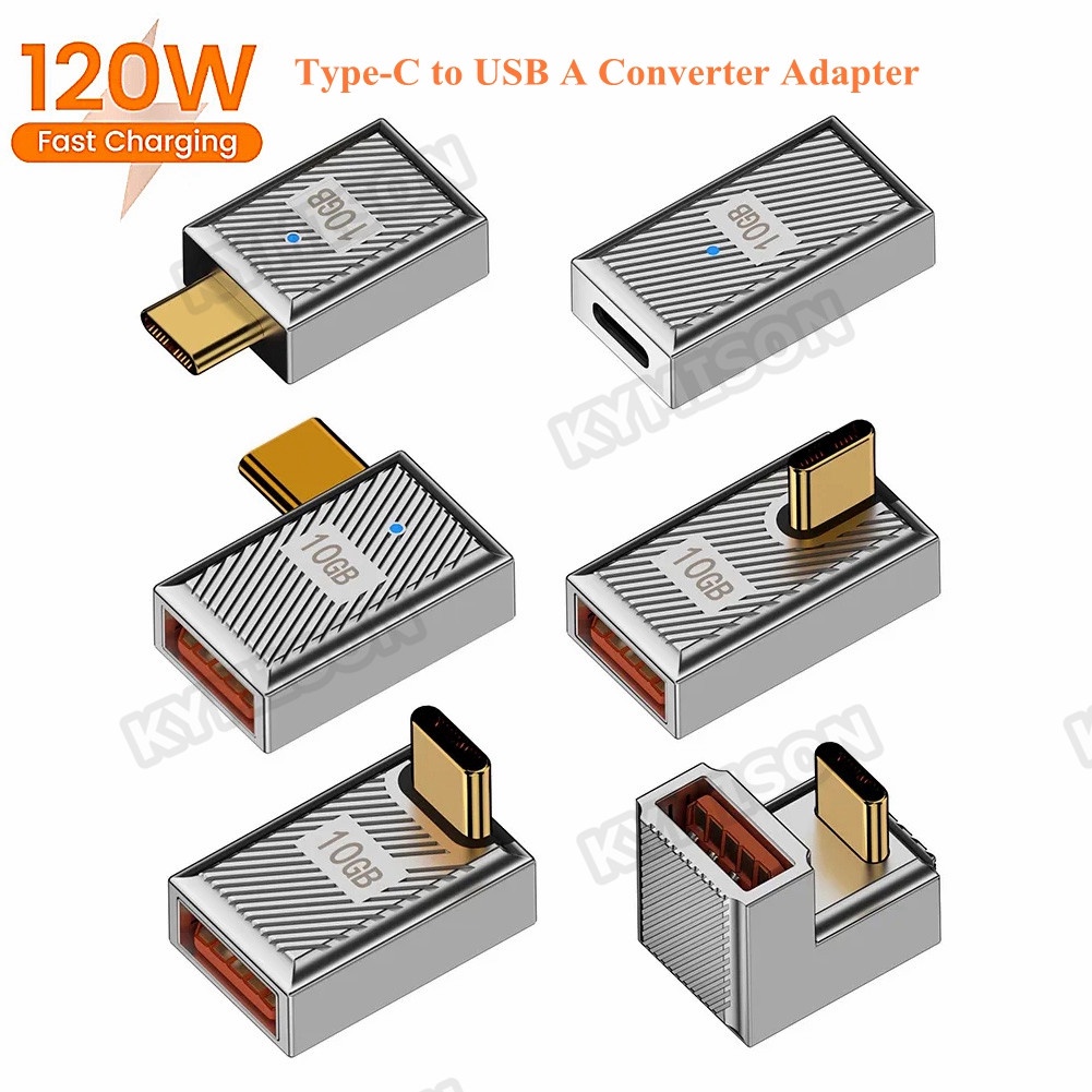 Type C to USB 3.1 10Gbps OTG Adapter USB C Male to USB A Female Data ...
