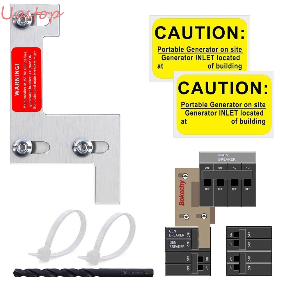 UPSTOP 200 Amp Main Breaker Panel, 150 or 200 Amp 1 1/4" Generator