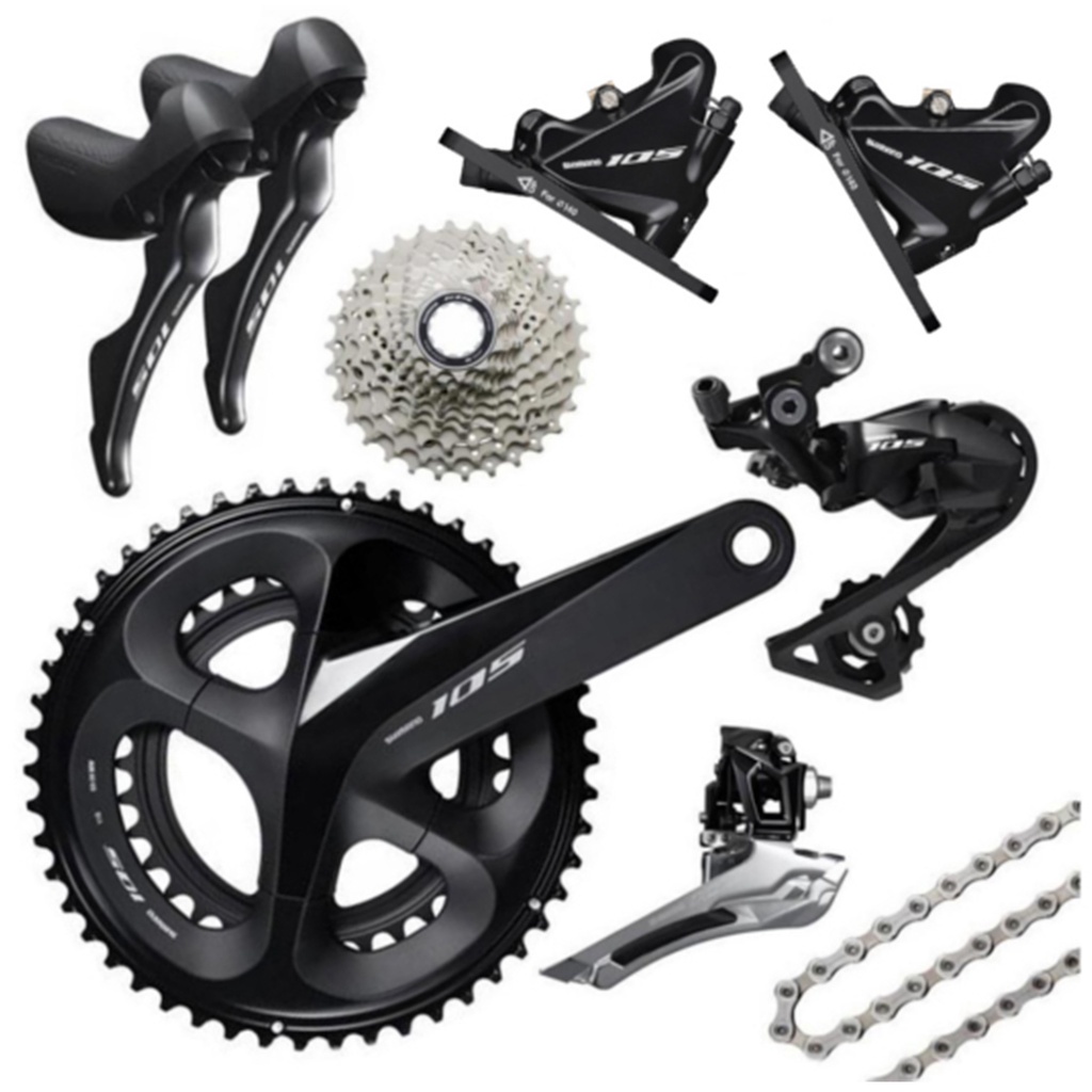 Hydraulic groupset clearance