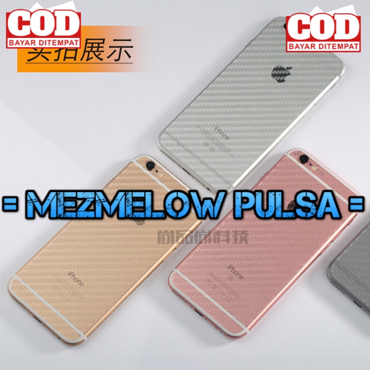 Stiker Garskin Skin Carbon Anti gores Belakang XIAOMI REDMI NOTE 10 4G / POCO M5S / REDMI NOTE 12 4G / REDMI NOTE 11 PRO 4G / NOTE 11 PRO 5G / NOTE 12 PRO 4G