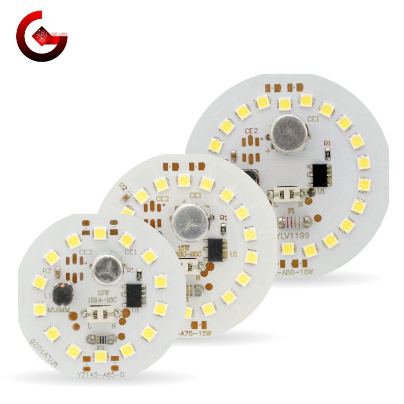 Got Liang LED Chip for Light Bulb 5W 7W 9W 12W 15W 18W 2835SMD DOB ...