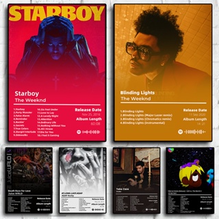 The Weeknd 'Starboy' Red Tux Poster