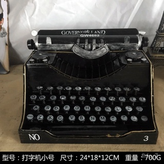  Mini Vintage Style, Typewriter for Kids Typewriter Retro  Typewriter Clockwork Music Box Gift Table Decoration