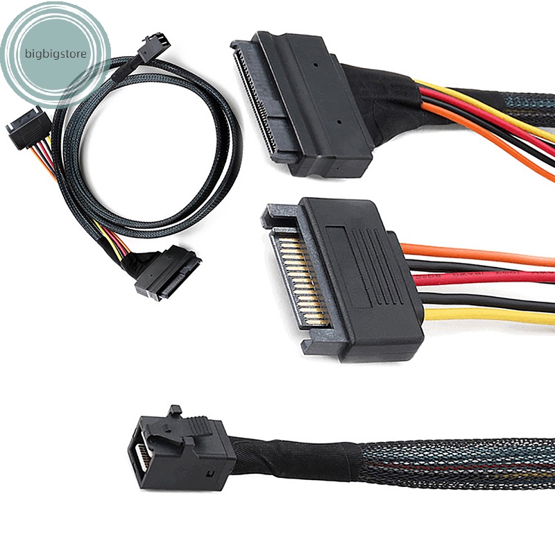 bigbigstore Builtin 12G Mini SAS HD To U.2 36P SFF8643 To SAS U.2 SFF