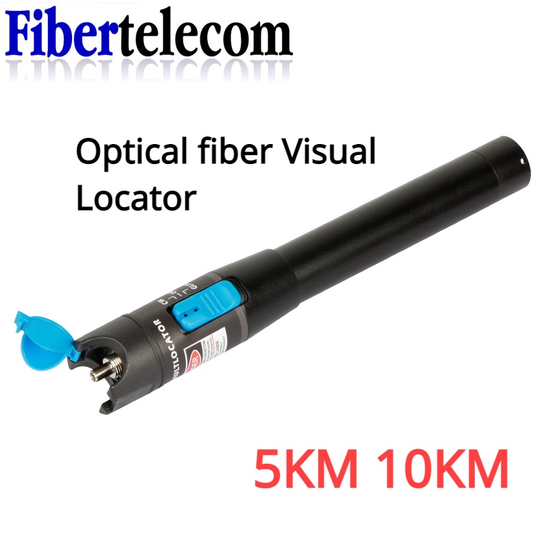 5/10km Visual Fault Locator FTTH Fiber Optic Tool Red Laser Light ...