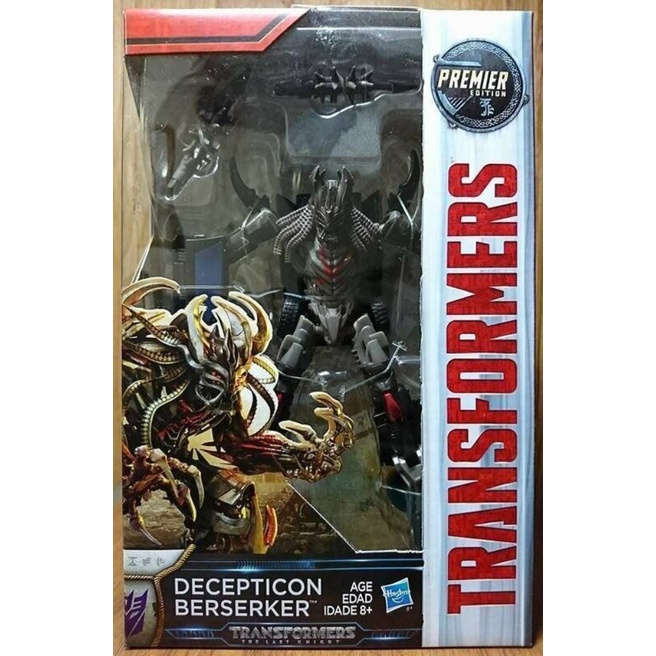 Hasbro Transformers MV5 The Last Knight Deluxe Class Berserker Action ...