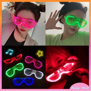 100 Pcs Neon Party Favor Glow in the Dark Party Supplies LED Light up  Glasses, L