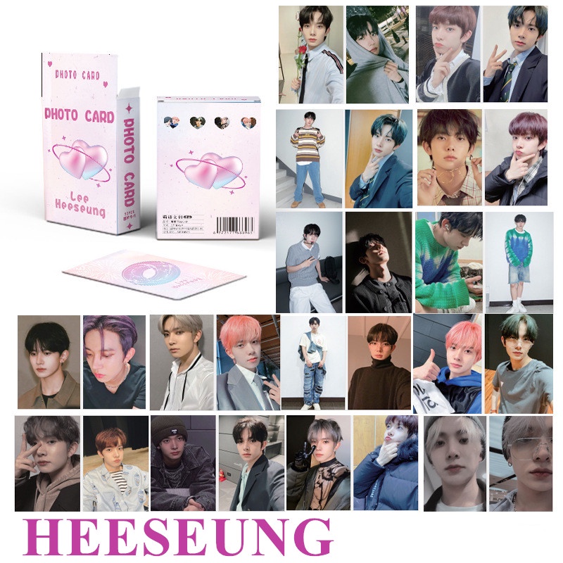 50-55pcs/box EN-HYPEN Photocards New Album SINGLE -YOU- Laser Lomo ...