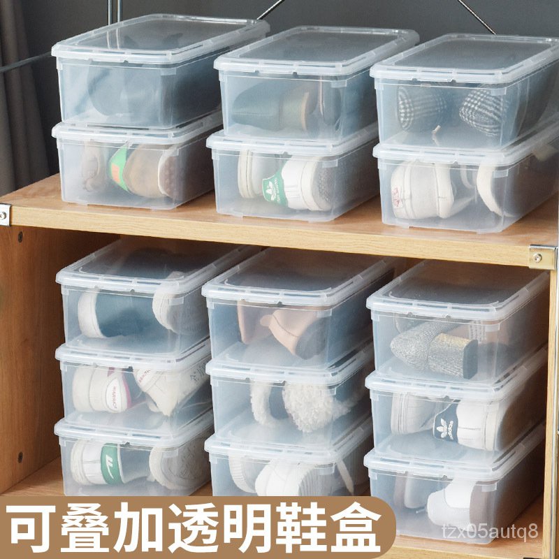 Cheap plastic sale shoe boxes