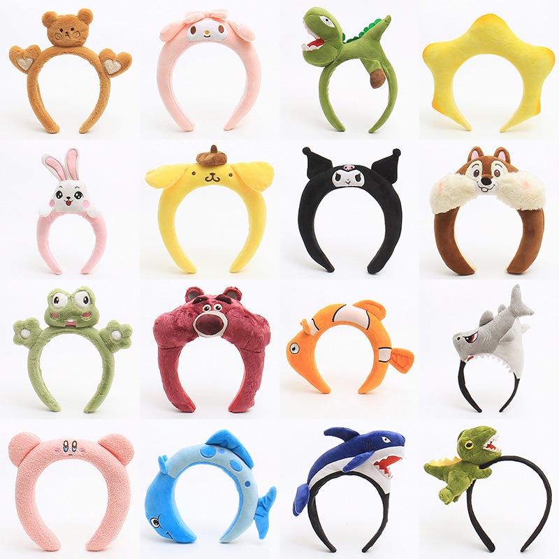 Cute Cartoon Headwear Funny Dinosaur Headband Super Cute Shark Headband ...