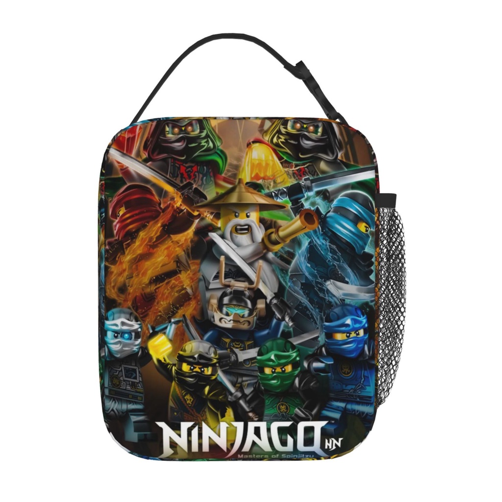 LEGO Ninjago Insulated Lunch Bag Portable Lunch Handbag Student Lunch Bag Women Men Lunch Box Work Picnic Lunch Bag Shopee Singapore