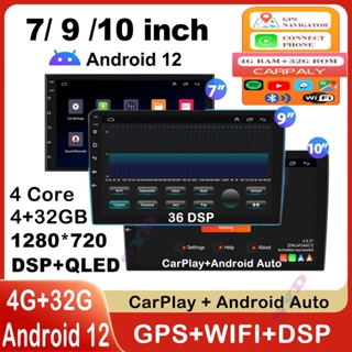 ANDROID autoradio navigatore universale 9/10.1 CarPlay Android Auto GPS USB  WI-FI Bluetooth 4G LTE