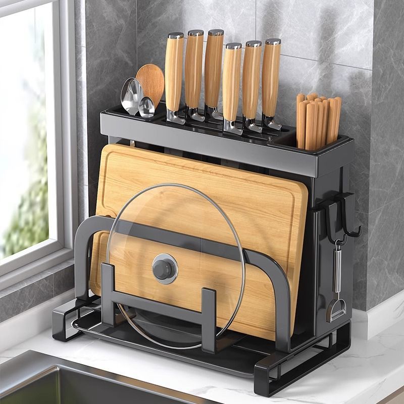 YOUNAL Kitchen Knife Rack, Storage Rack, Kitchen Knife Rack, Chopping ...