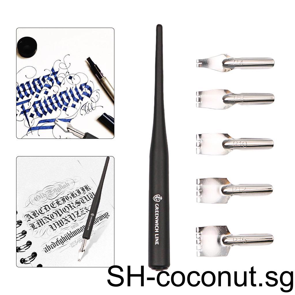 1/2/3/5 Comic Dip Pen Nib Set Calligraphy Art Supplies Manga for