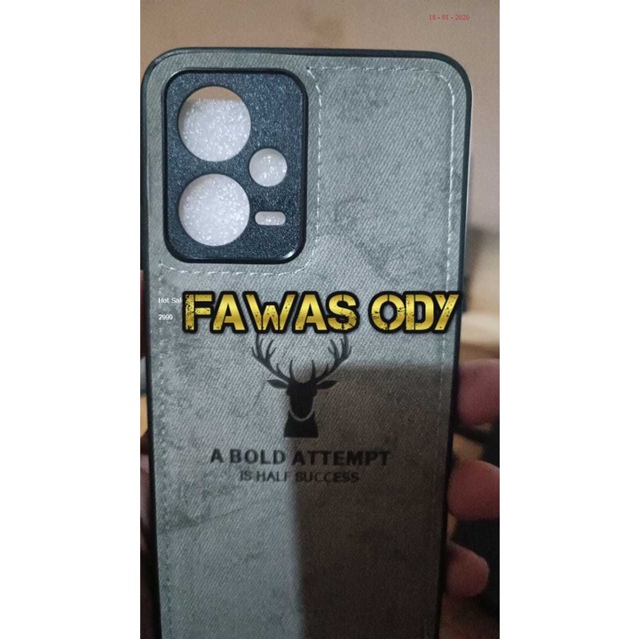 Case Cloth Jeans / Casing Cover Leather Tpu Canvas Rusa Casing SAMSUNG S22 ULTRA - Gambar 2