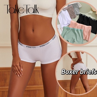 High Waist Seamless Boxer Briefs For Women Solid, Sexy Skinny