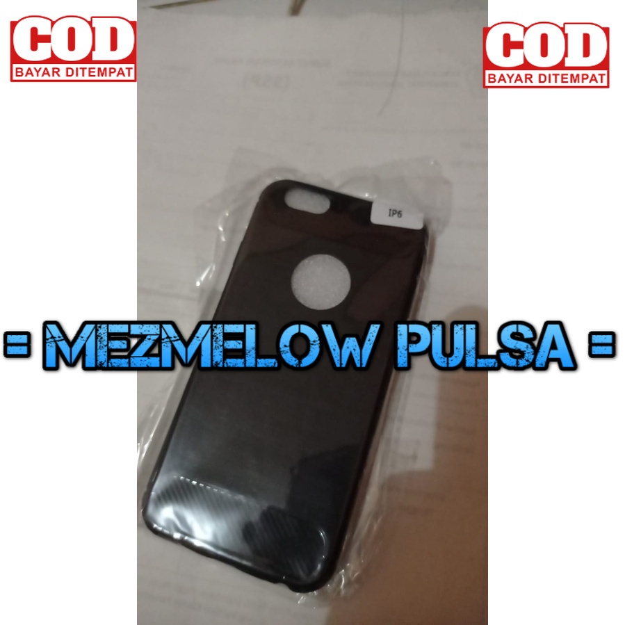 Casing Softcase Soft Case TPU Fiber Carbon Case IPHONE 6 6S 6G / IPHONE 6 BIASA - Gambar 2