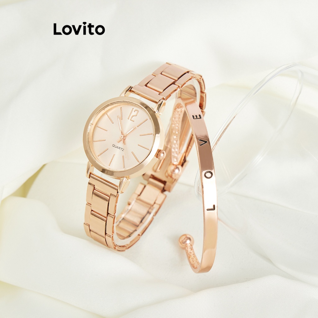 Gold silver hot sale watch womens