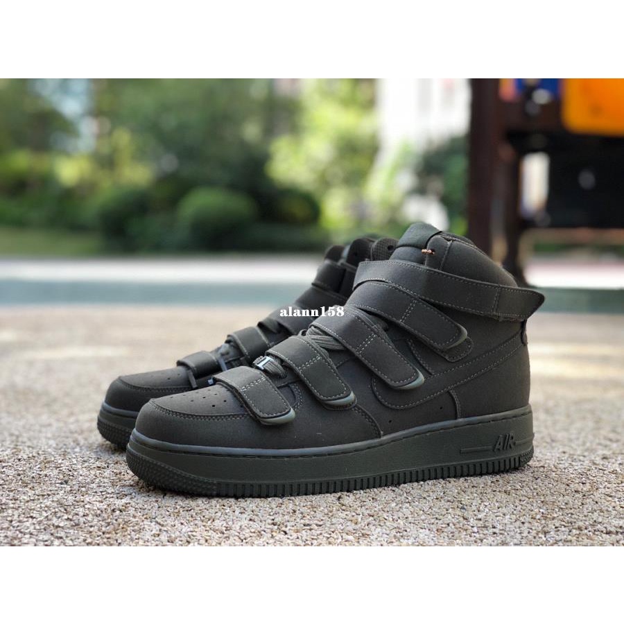 Nike air force 1 green and black sale