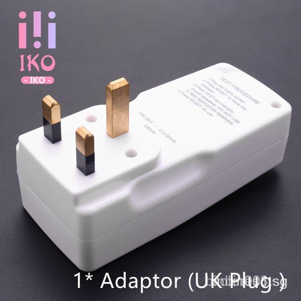 Uk Plug 13A Gfci Leakage Protection Plug Rcd Socket Home Circuit