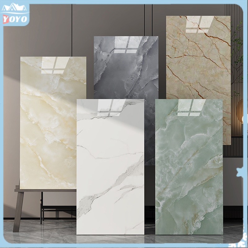 DIY selfadhesive wallpaper imitation tile wall stickers waterproof