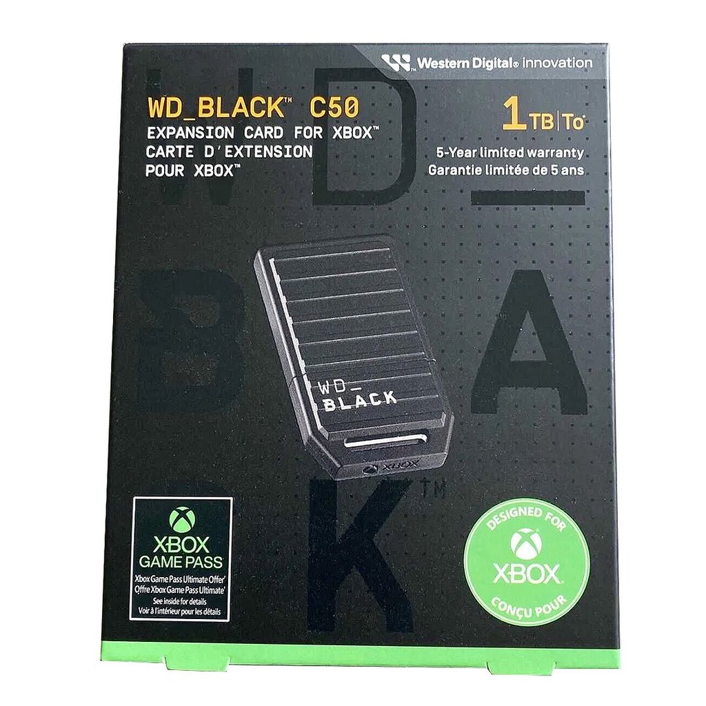 Western Digital 1TB WD_BLACK C50 Expansion Card for Xbox Series X|S ...