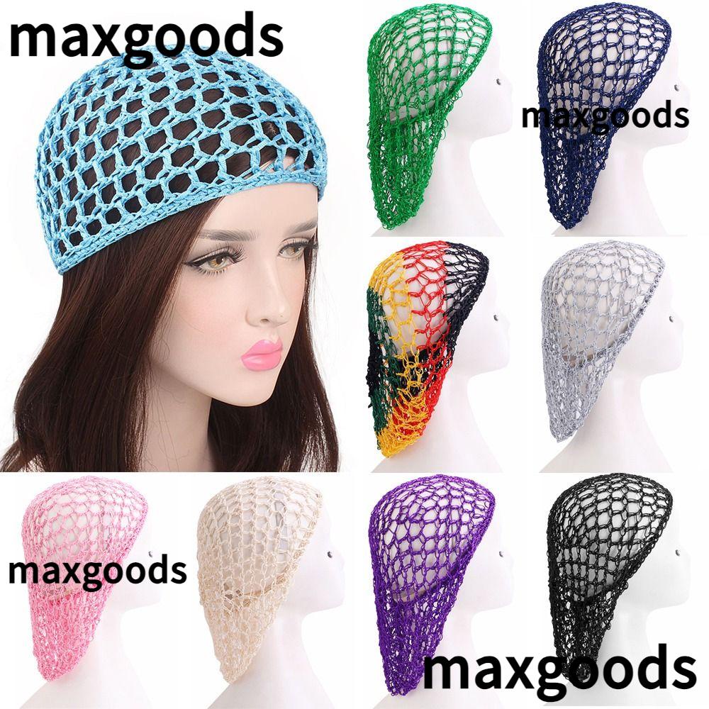 MAXGOODS1 Crocheted Soft Rayon Wide Band Mesh Snood Hair , Turban Hair Accessories Wigs