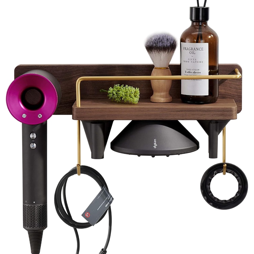 Hair shop dryer shelf