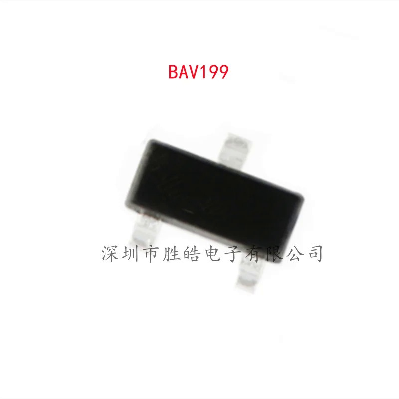 (100PCS) NEW BAV199 BAV 199 Switch Tube Silk Screen Jyw Diode SOT-23 ...