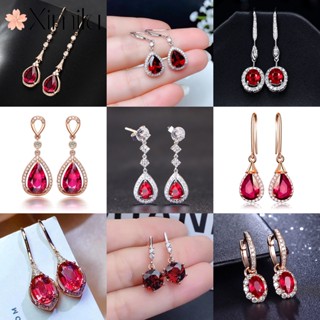 Cheap on sale ruby earrings