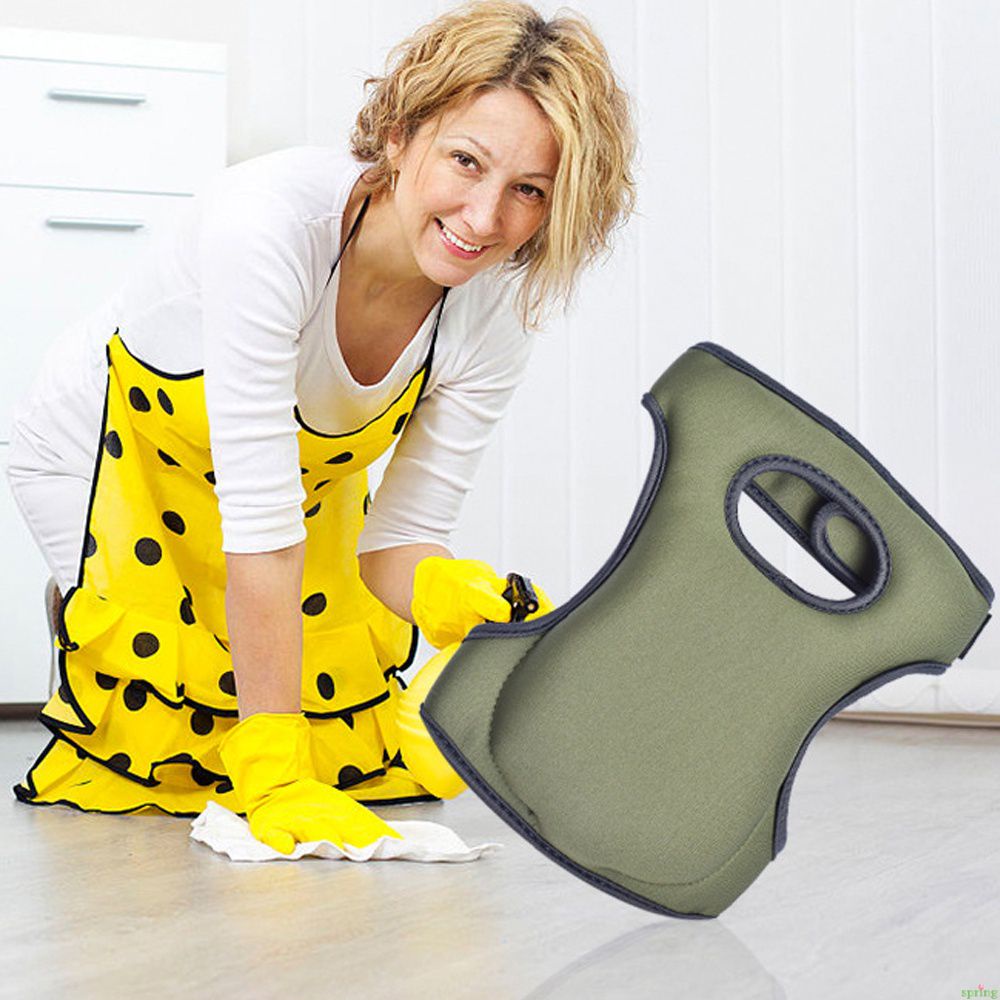 Home Improvement Gardening Knee Pads With Adjustable Straps Cushioned