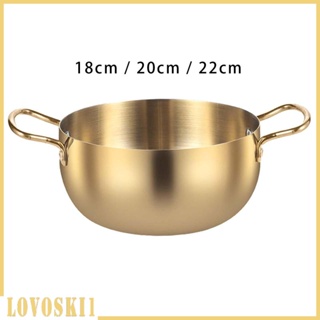 20cm Korean Ramen Cooking Pot with Spoon Chopsticks Lid Ramen Pot Fast  Heating Instant Noodle Soup Korean Korean Ramen Noodle Pot Fast Heating For