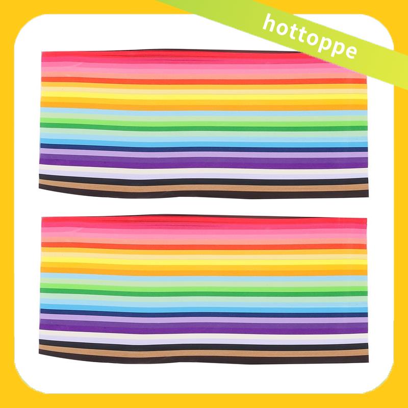 1080 PCS DIY Origami Star Paper Strips Colorful Stars Fold Child £8.40