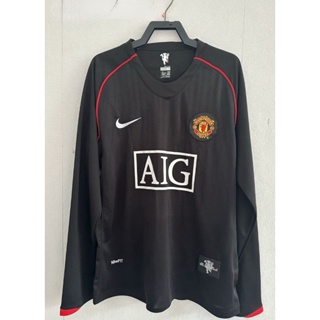 Manchester United 2007/08 Retro Third Long Sleeve Jersey Men Adult –