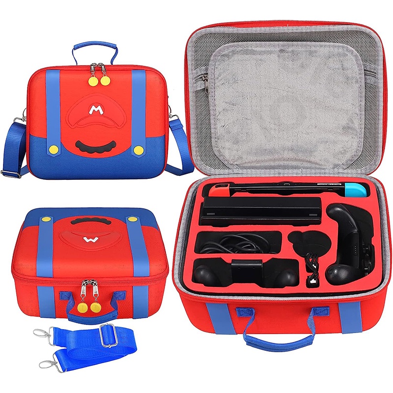 Mario Carrying Case for Nintendo Switch - Compatible with Switch OLED ...