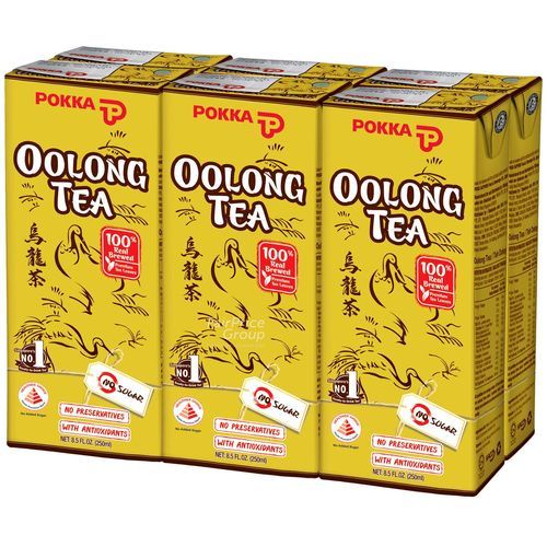 Pokka Oolong Tea No Sugar Added 6 x 250ml | Shopee Singapore
