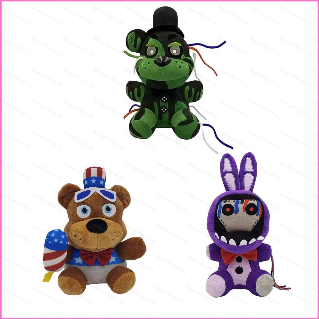 Niko FNAF Withered Bonnie Freddy Plush Dolls Gift For Kids Home Decor